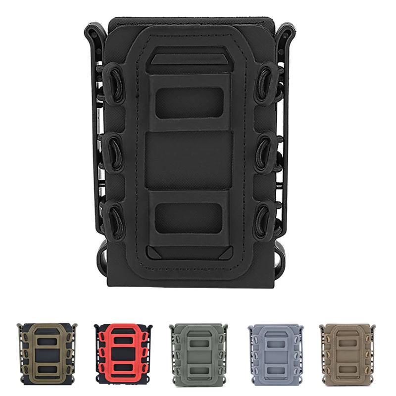 

Molle System Tactical Soft Shell 5.56MM 7.62MM Pistol Magazine Pouch Military Gun Accessories Cartridge Clip Pouch