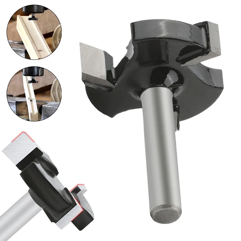 

1pcs CNC Cemented Carbide Milling Cutter 3 Flute Wood Planer Bit Router Bit For Wood Particle Board Milling Tools Accessories