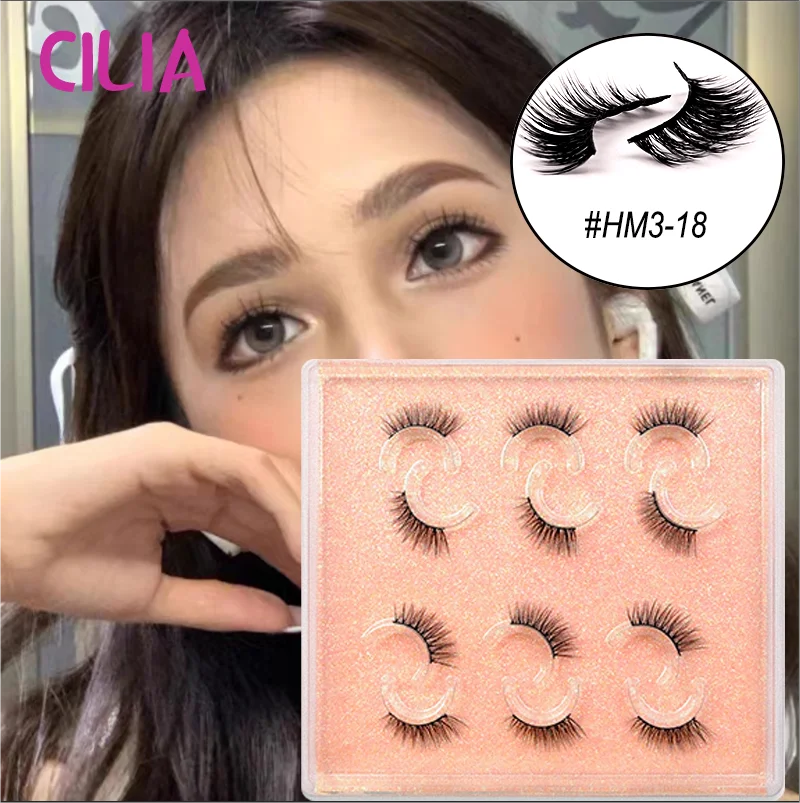 CILIA Artificial Eyelashes Soft Natural Long Full Strip Lashes