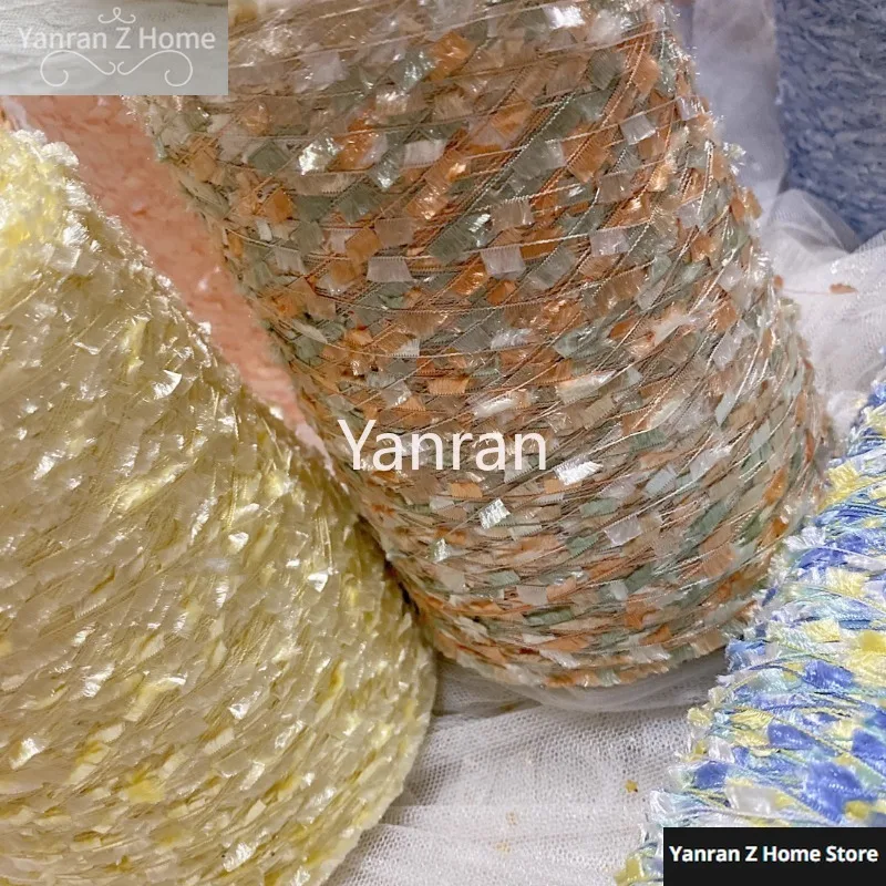 Featured Hand Mixed Yarn Distribution Line Dyed Macaron Single Side Toothbrush Yarn Flag Super Beautiful Sweater Scarf Wiring 5