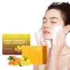 Lemon Turmeric Kojic Acid Brightening Soap 4