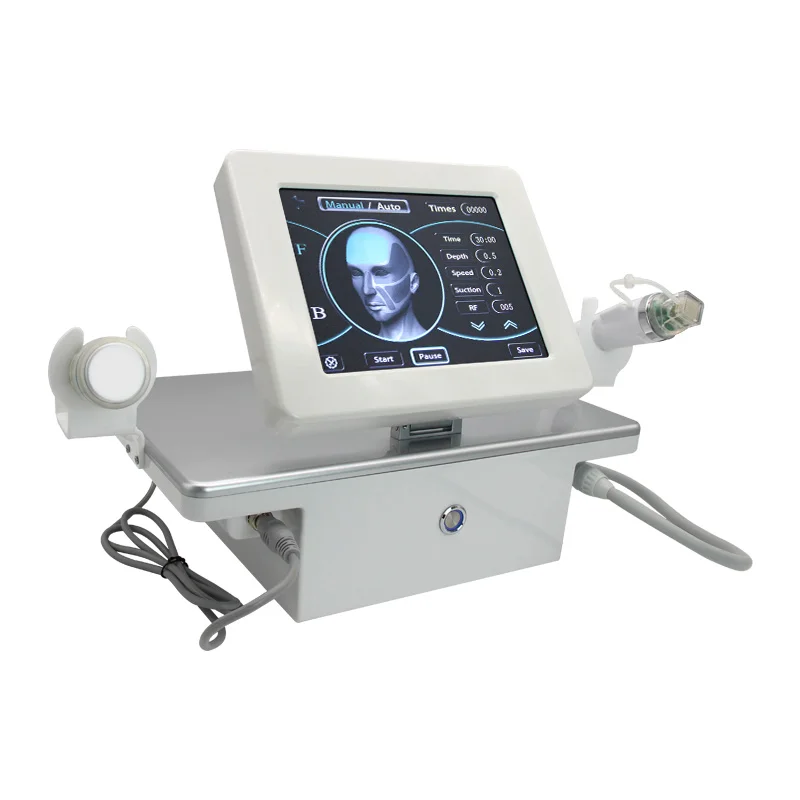 RF Microneedle 2-in-1 Machine with Cold Hammer Fraction Stretch Mark Remover Beauty Salon Skin Tight Face Lift
