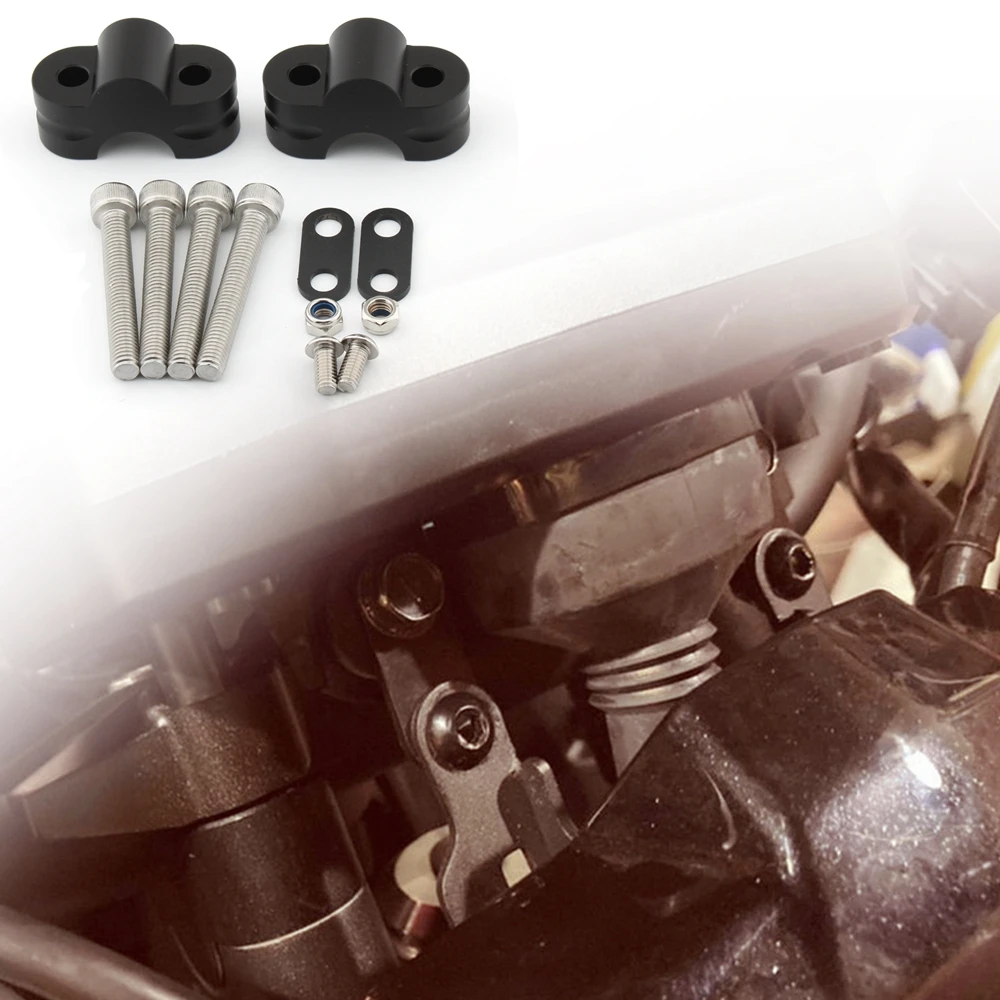 Manubrio Alza 20Mm Per Kawasaki Z900 Z 900 2020 Manubrio Moto Codice Di Aumento Riser Mount Morsetto Adattatore Cnc Alluminio