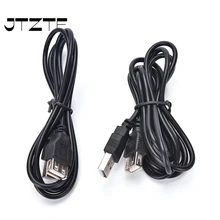 

JTZTF New 1.5m USB 2.0 Extension Cable Lead A Male Plug To A Female Socket Short 4pin USB Type A-male to 4pin USB Type A-female