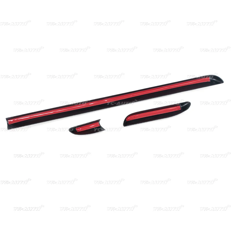 Car LHD Center Console Door Panel Carbon Fiber Trim ABS For Audi A3 S3 RS3 2014-2018 Interior Moldings Cover Trims