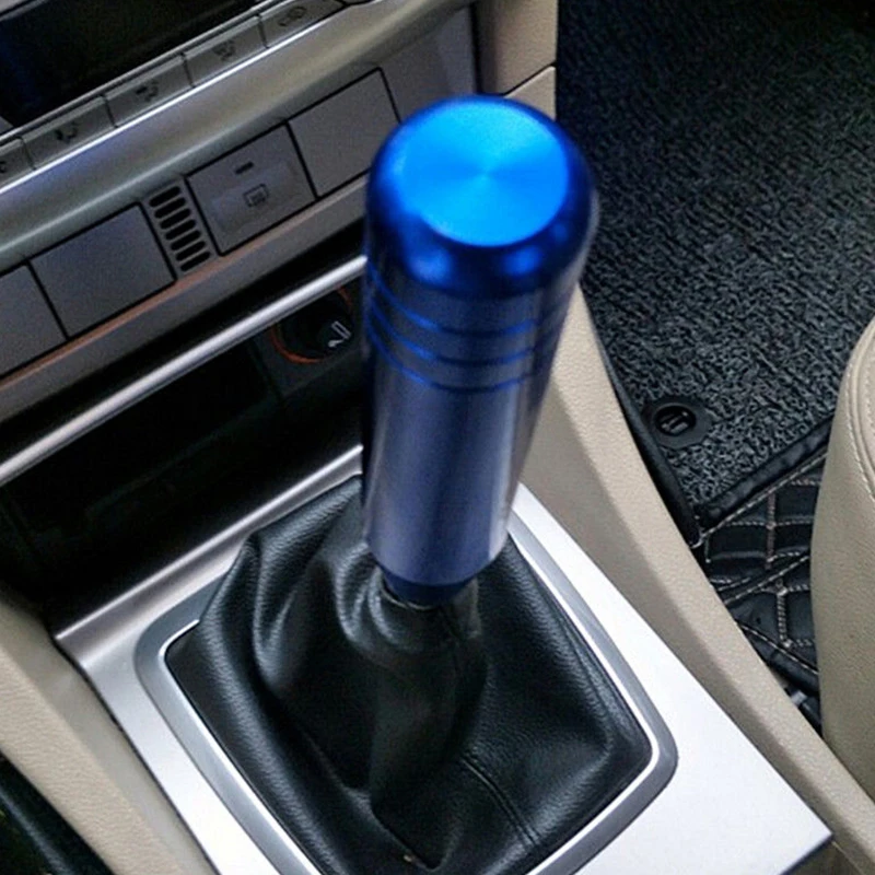 Blue Universal Manual Automatic Transmission Car 6 Gear Shifter