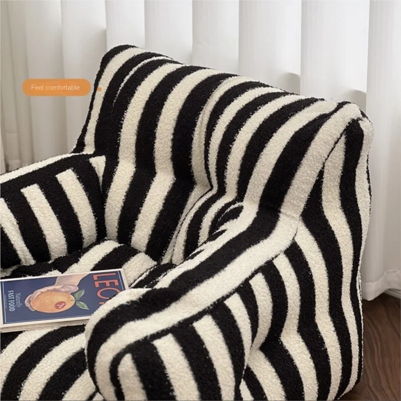 K-star Dopamine Color Solid Color Simple Earless Adult And Children's Sofa children sofa single sofa chair Reading Corner Lazy Sofa Chair Mini Dropshipping
