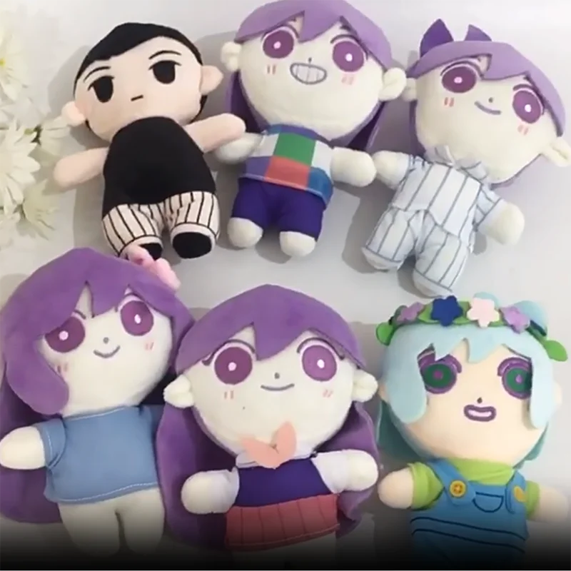 Omori Plush Toys Cartoon Stuffed Dolls OMORI Cosplay Plushies