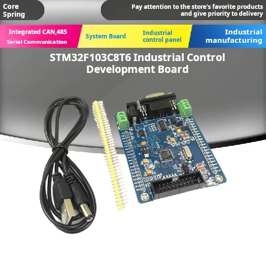 

New embedded industrial control Development Board stm32f103c8t6 Hardware Integration can 485 Communication jtag Serial port