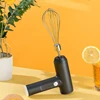 USB Electric Milk Frother Multifunction Portable Eggbeater Coffee Maker Whisk Mixer For Drink Cappuccino Cream Handheld Foamer 4