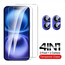 Premium Tempered Glass Screen & Camera Lens Protector - Full Coverage - iPhone 11 XR (2Glass 2Lens)