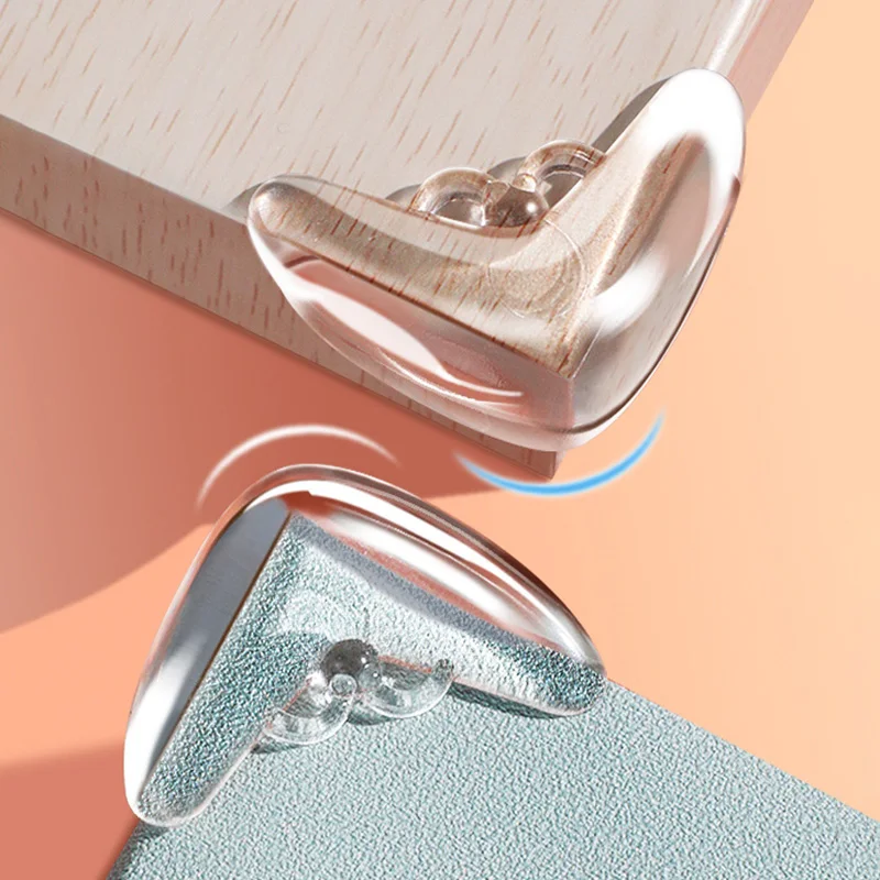 4/10pcs Baby Safety Corner Protector Table Furniture Angle Guards Home Security Protection Transparent Cover Kids Safety Care