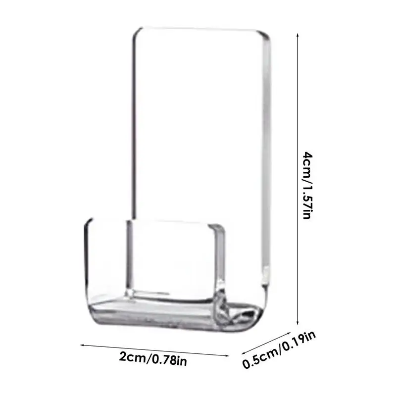 10pcs Acrylic Record Display Stand Shelf Clear Wall Mounted Vinyl Record Holder Floating Shelves LP Record Album Storage Rack 5