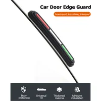 2/4PCS Car Door Anti-collision Strip Auto Door Edge Bumper Protector Strip Corner Guard Rearview Mirror Anti-scratch Stickers 2