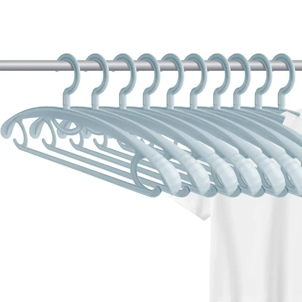 High Quality Wide Shoulders Clothes Hanger Antiskid Traceless Clothesline Bold Durable Daily Necessities