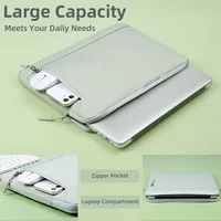 CASEPOKE Laptop Sleeve Case 13.3 14.6 15.6 Inch Notebook Bag Tablet Waterproof Case For MacBook Air Pro Lenovo Hp Dell Men Women - Image 4