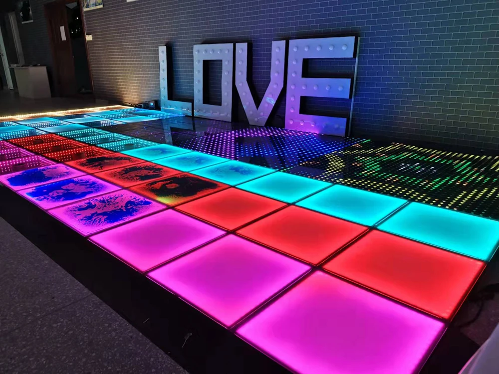 12x12 Led Digital Dance Floor Tiptoplight