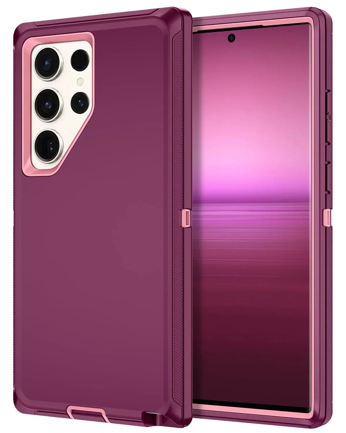 Triple-Layer Durable Heavy-Duty Shock-Absorbent Phone Case