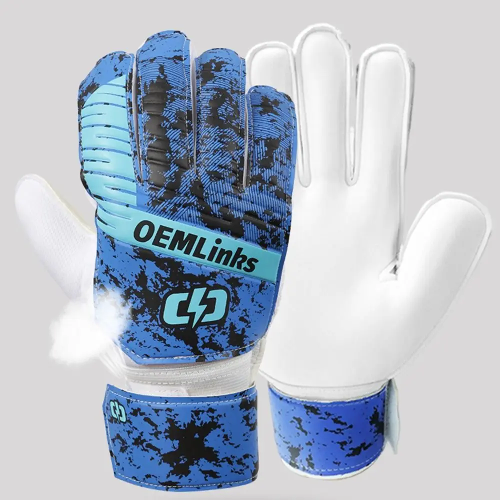 

Wear-resistant Football Gloves Excellent Latex Goalkeeper Gloves Professional Colorful Goalkeeper Training Gloves Children