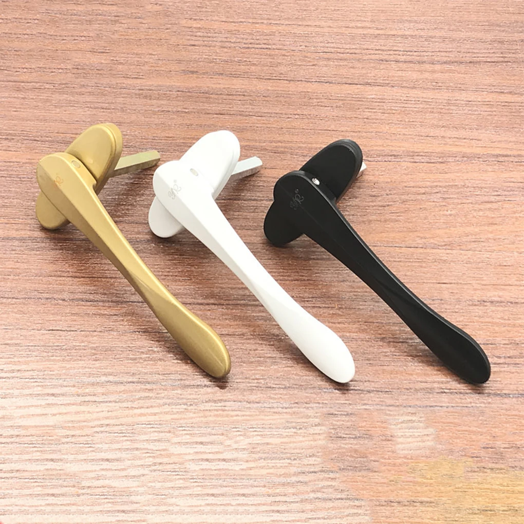Zinc Alloy Folding Door Sword-Shaped Thin Handles Wide Application Durable And Reliable self adhesive handles window handles furniture handles