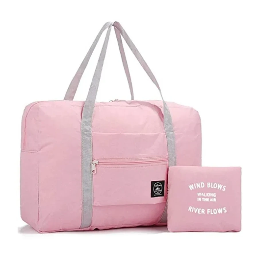 

Travel Duffel Bag, Foldable Luggage, Sports Tote, Gym Carry On Weekender Overnight