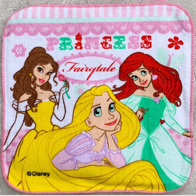 Square Towel Disney Cartoon Towel 20x20cm