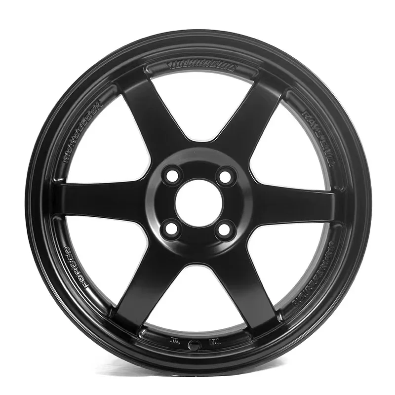 Колесные диски ET37 14 15 16 17 дюймов для легковых автомобилей 4x100 5x114.3, алюминиевые колесные диски, литые легкие литые диски из сплава