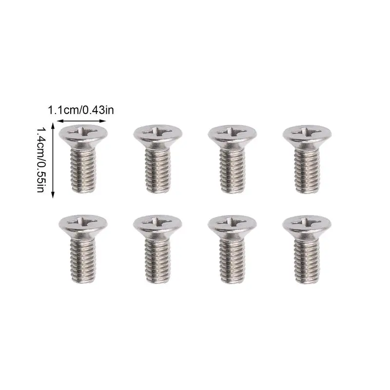 Brake Disc Rotor Screws Front Rear Brake Rotor Disc Screws Bolts Retaining Mounting Screw Set auto fasteners car screws Car Accessories