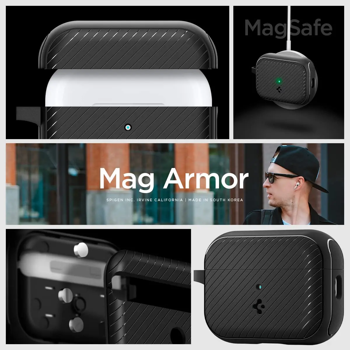 Spigen Mag Armor MagFit Case for AirPods Pro 2 (2022)