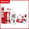 Sinocare Safe-Accu Blood Glucose Meter Glucometer Kit Diabetes Tester 50/100 Test Strips Lancets Medical Blood Sugar Meter