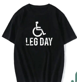 Novelty Leg Training Day Graphic Print Bodybuilder T Shirt Sarcastic Funny Fitness Gym Women T Shirt Casual Loose Fashion Tee 1