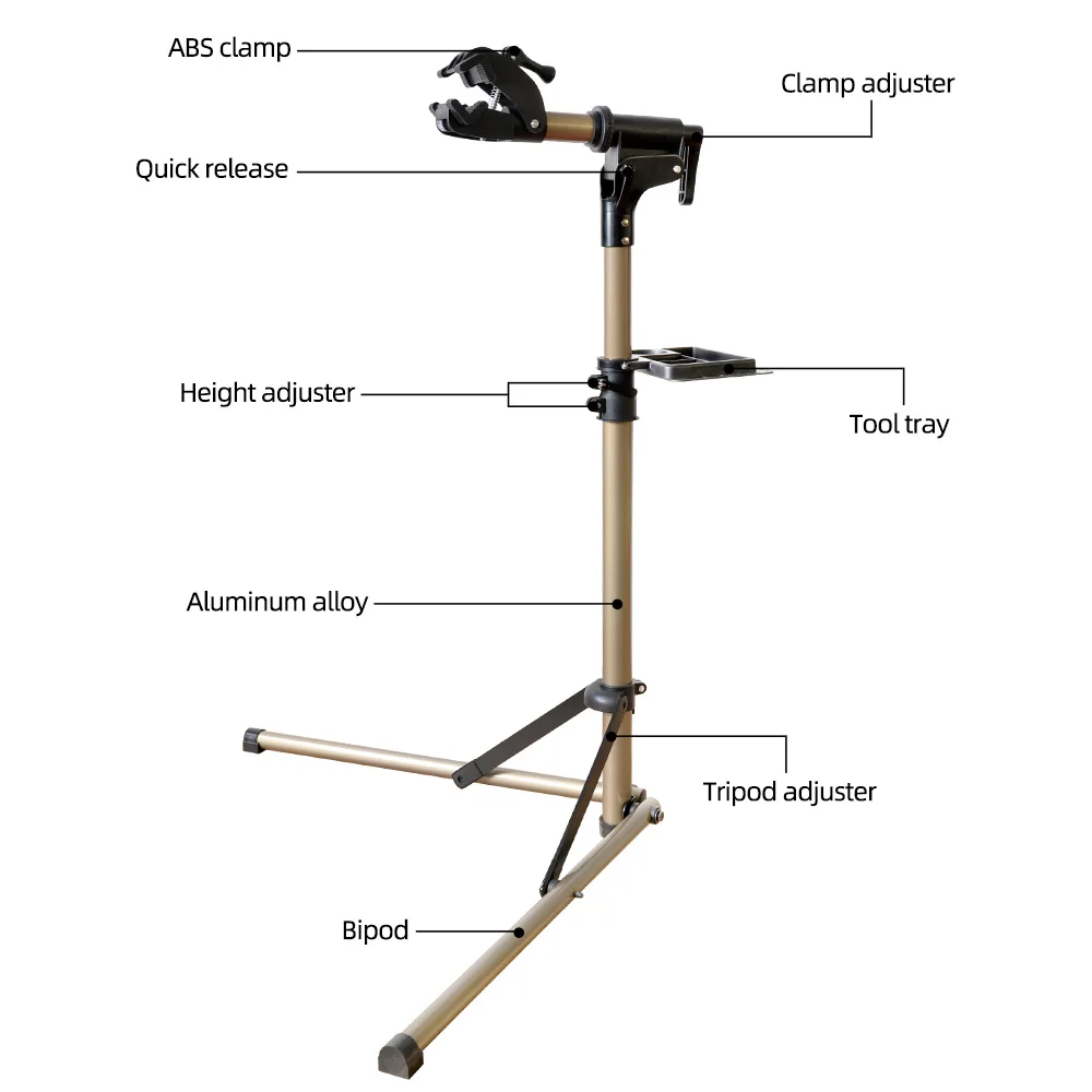 Bike Rack Holder Storage Bicycle Repair Stand Aluminum Alloy