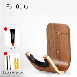 Space-Saving Wall-Mounted Stringed Instrument Hanger (For Guitar)