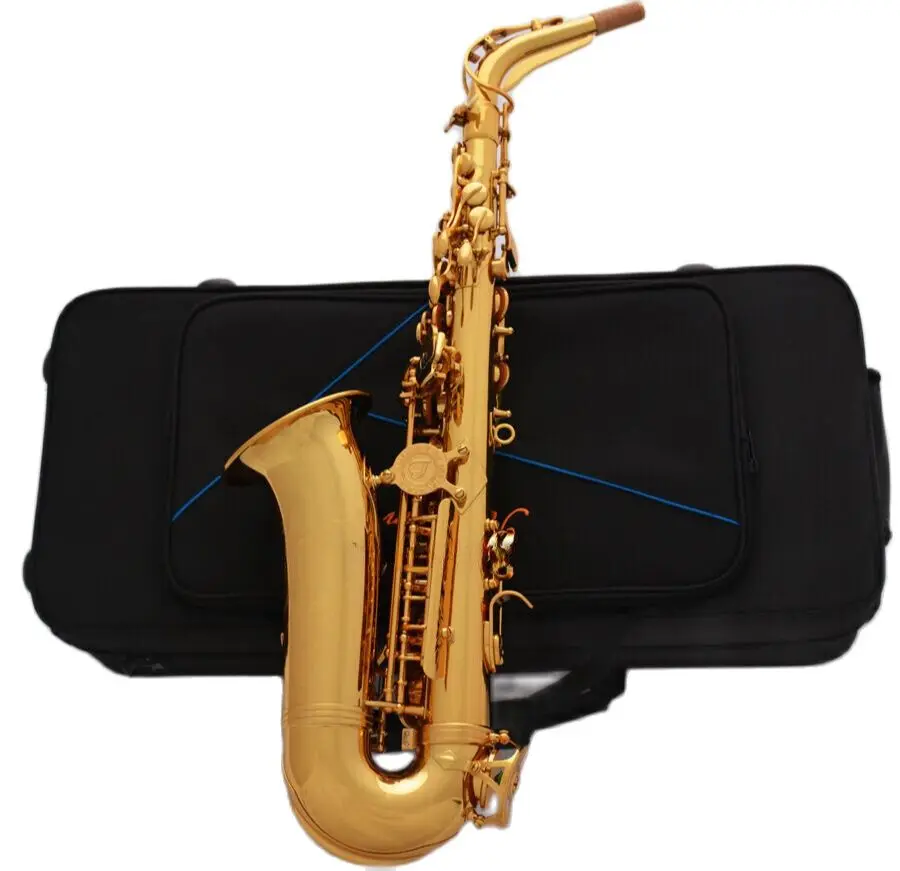 

New Golden Alto Saxophone Eb Saxophone Professional Performance