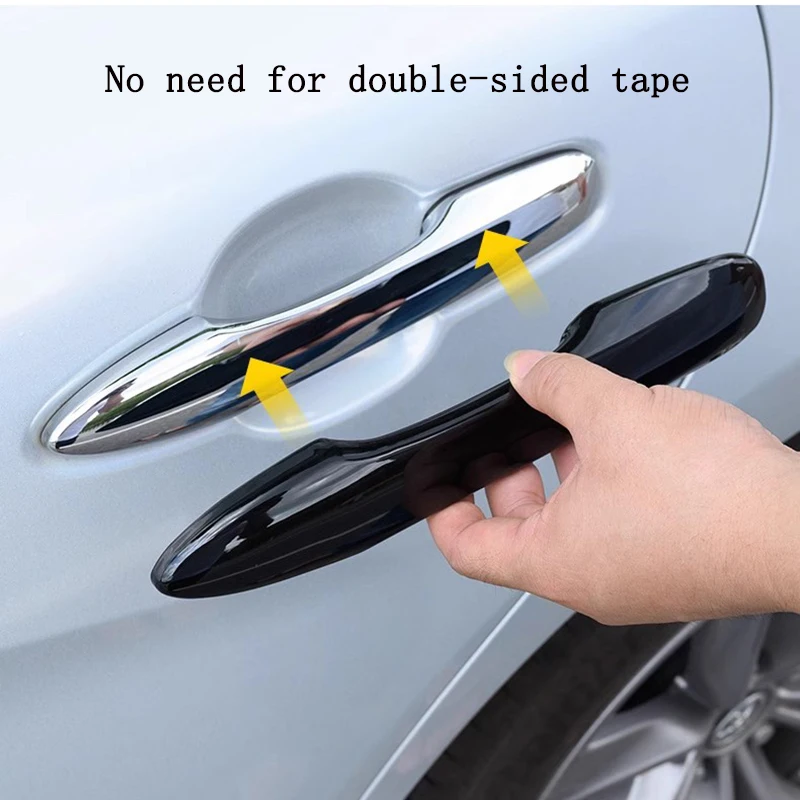 

Набор ручек для наружной двери EDBETOS для крышки дверной ручки 8 поколения Camry, внешняя ручка с пряжкой в полном размере, 4 шт.