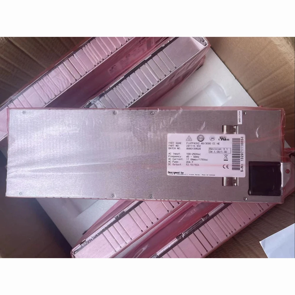 241119.902 FLATPACK2 48/3000 CC HE DC Output 53.5V 50A 3000W For Eltek Communication Power Rectifier Module Fast Ship 6 241119.902 FLATPACK2 48/3000 CC HE DC Output 53.5V 50A 3000W For Eltek Communication Power Rectifier Module Fast Ship - Image 4