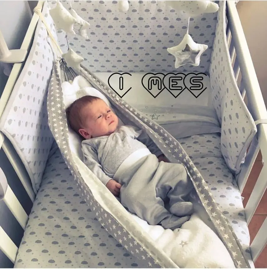Baby Comfortable Sleep Hammock Cradle Indoor Wrapped Baby Swing Home Cloth Bag Child Sleep Cradle No Punching