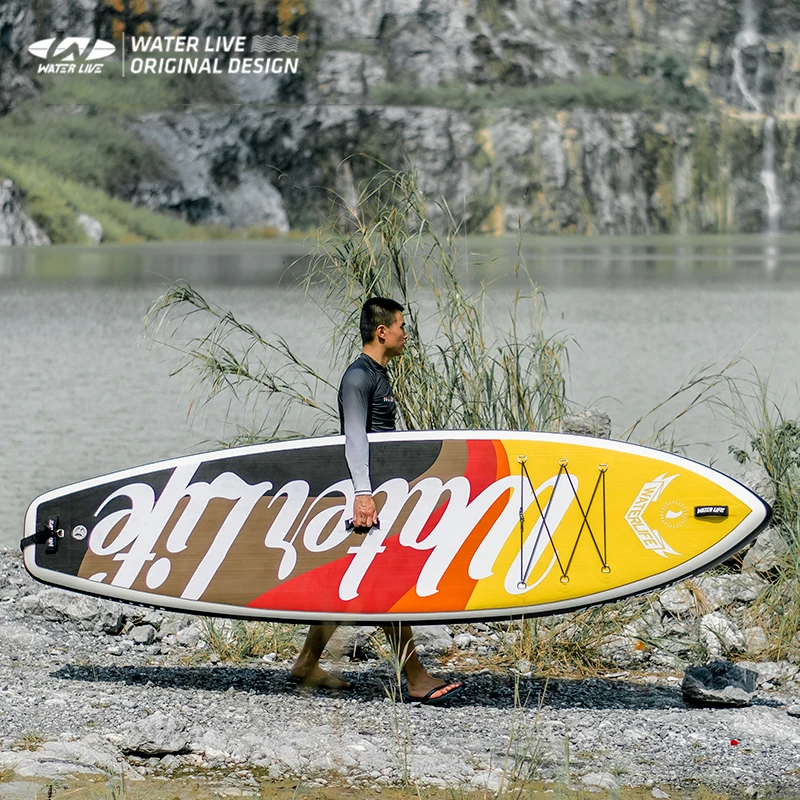 Waterlive Free Force 10'6 "Sup Paddle Board Tavola Da Surf Gonfiabile Ad Acqua Paddle Board Tavola Da Paddle Professionale Aqua Marina