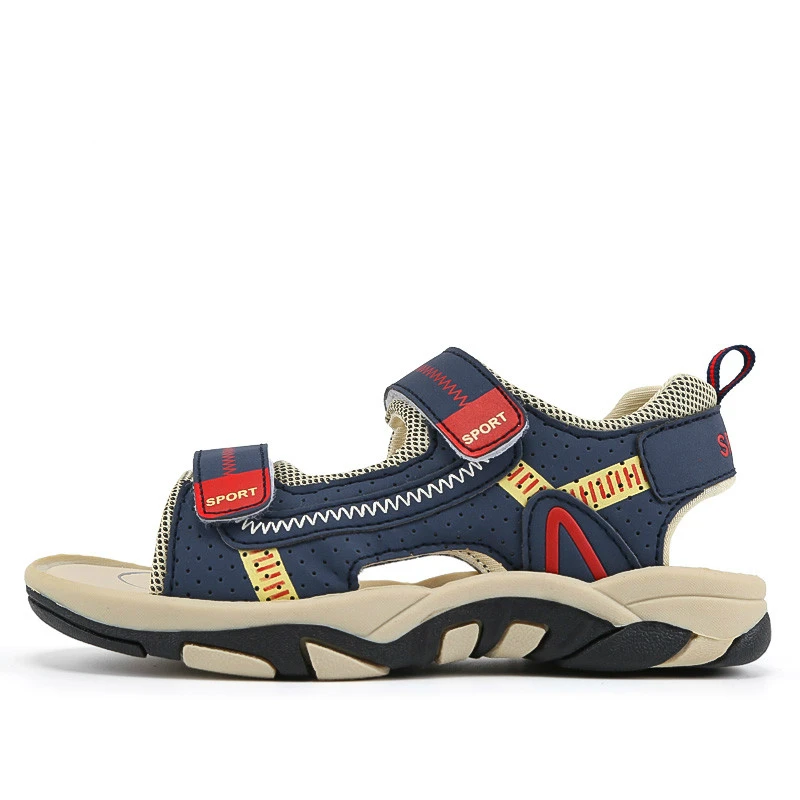 Summer Boys Sandals Kid Sandals Children Shoes Cut-outs Rubber School Shoes Breathable Open Toe Casual Boy Sandal 218