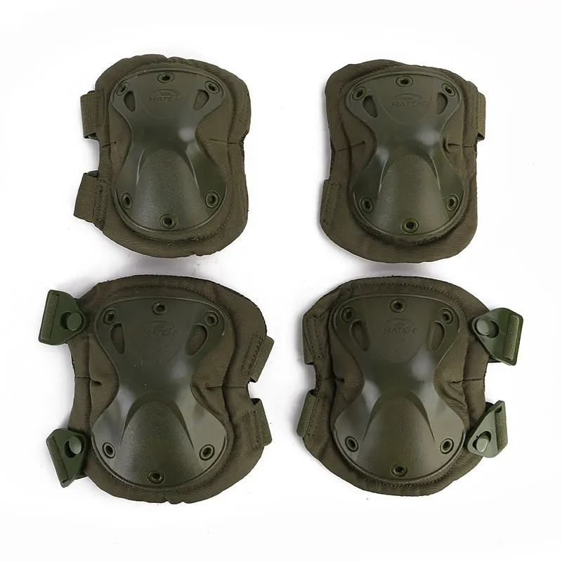 

Tactical-Takpad Knee Elbow Protective Pads Set Sportwear Ankle Guard Gear Combat Airsoft Hunting Camping Hiking OD