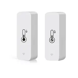 SmartLife WiFi Temperature & Humidity Sensor - Remote Monitor for Smart Home Integration
