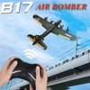 FX817 B17 RC Plane 2.4G 2CH Fixed Wing Remote Control Airplane EPP Foam RC Aircraft Fighter Kids Toys Gift for Children 3