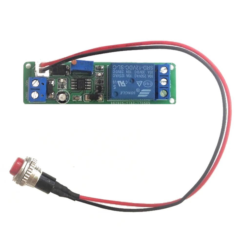 DC 12V Timing Timer Delay Turn OFF Relay Module 110s Time Adjustable