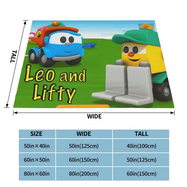 7x5ft Personalizado Leo O Caminhão Festa De Feliz Aniversário