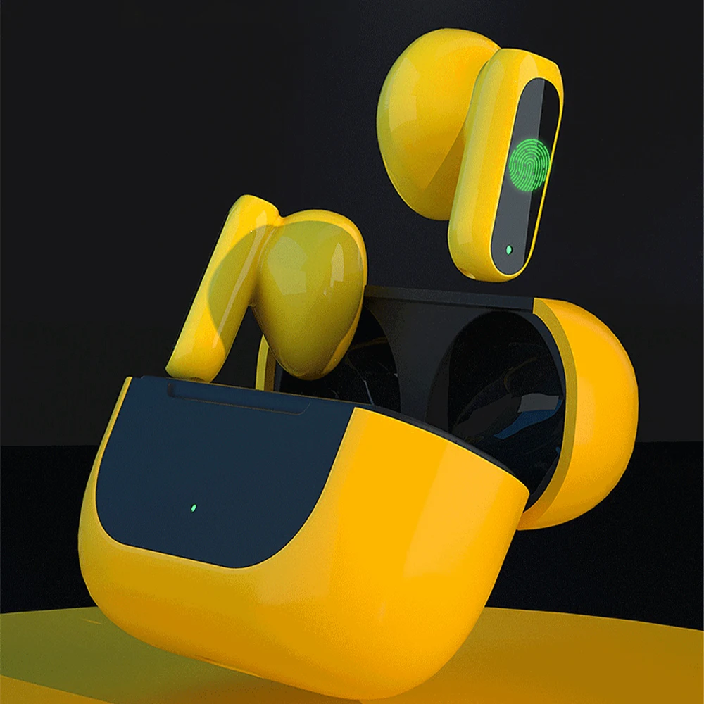 

E60 TWS Bluetooth 5.0 Headphones With Mic HiFi 9D Stereo Sound Headset Noise Reducti Touch Control Wireless Sports Earphone