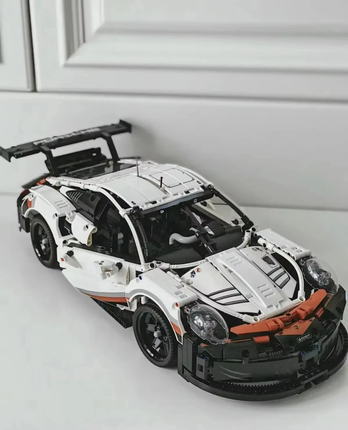 911 RSR Car Compatible 88009 Bricks 1630 PCS DIY Toys Christmas Gifts Birthday Gifts dominoes Blocks Construction Toys 4