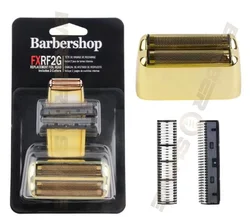 Professional Hair Clipper & Foil Head Replacement for Electric Shaver - Premium Barber Accessories (Gold B)