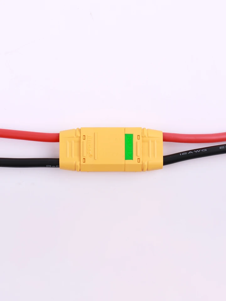 Amass XT90H E XT90E-F Connettori Adattatori Con Cavo 12AWG 20cm Per Batterie Lipo RC Drone - 6