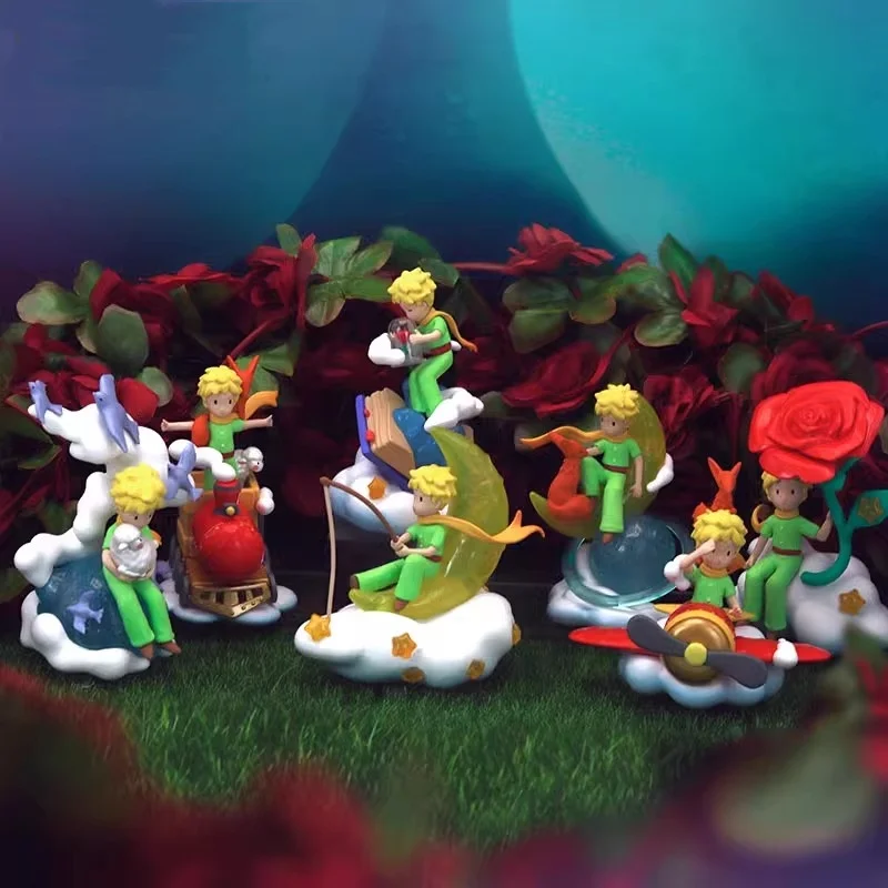 Le Petit Prince The Little Prince Starry Sky Journey Series Scatola A Sorpresa Action Figure Originale Modello Di Cartone Animato Mystery Box