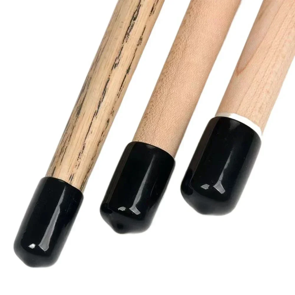 Billiard Accessories Billiard Cue Tips 3PCS/6PCS Billiard Cue Head Rubber Protective Cover Black Eight Snooker Pool Cue Tip Moistureproof Cap
